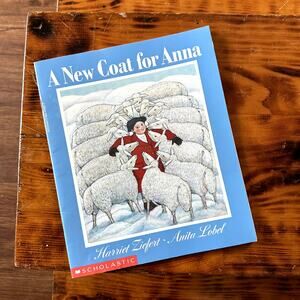 Vintage 1988 A New Coat For Anna Paperback Book